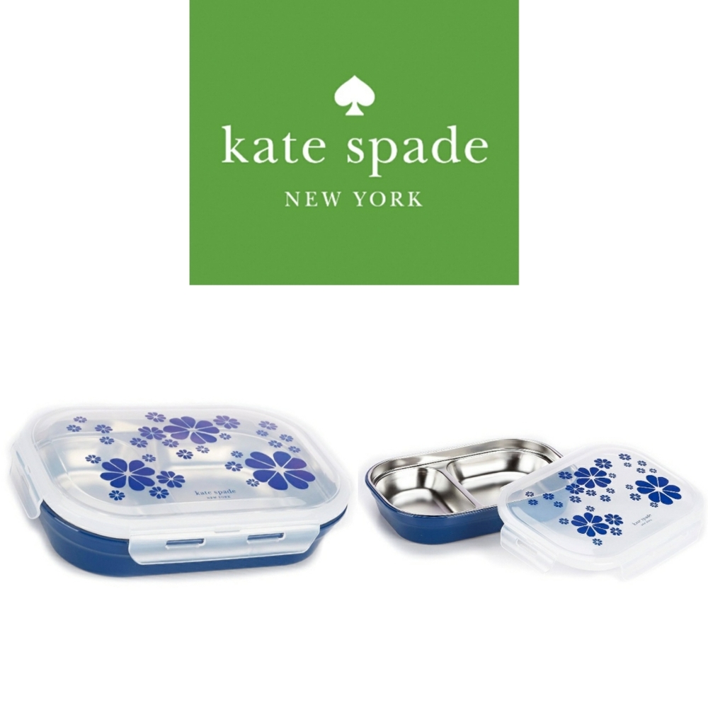 New! Kate Spade New York Nolita Lunchbox, Blue Floral